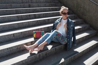 Who is Mocca Fashion Challenge All About Denim Patches vs. Stickereien