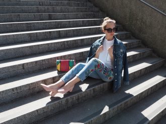 Who is Mocca Fashion Challenge All About Denim Patches vs. Stickereien